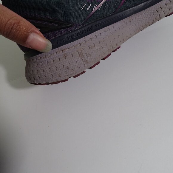 Brooks Glycerin 19 Women Running Shoes Size 9 B Purple Grey Lace Up 1203431b572 - Picture 10 of 13